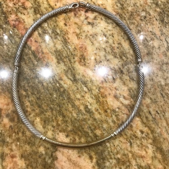 David Yurman Metro: Sterling and 14k Yellow Gold - Picture 2 of 5